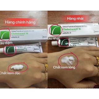 Tuýp nám. tàn nhang clobetamil g chính hãng