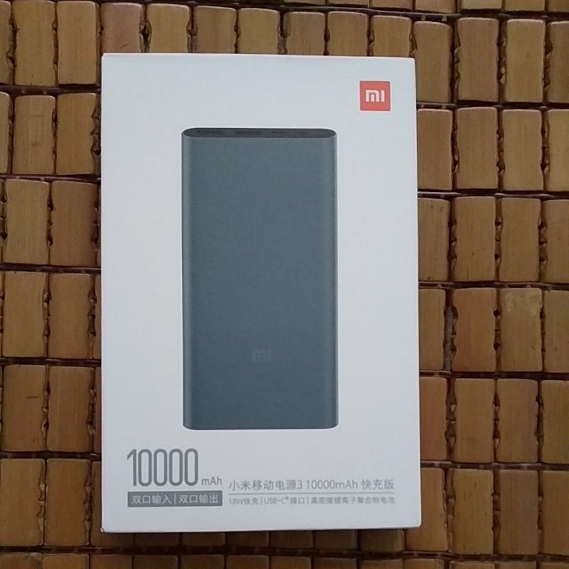 Pin sạc dự phòng Xiaomi 10000mAh gen 3  - Hàng chính hãng