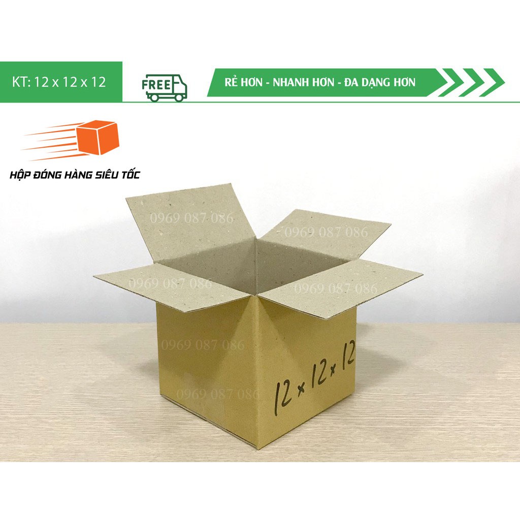 12x12x12 1 Hộp carton đóng hàng