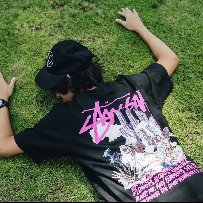 Áo Thun Stussy Psychedelic 100% CHÍNH HÃNG - CÓ SẴN
