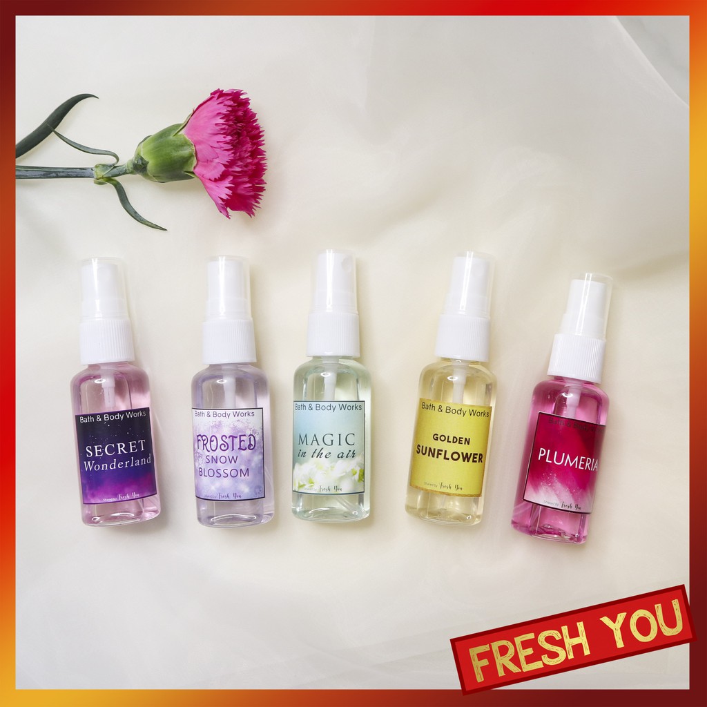 [Bath&Body Works - Mùi hoa 2] Xịt Thơm toàn thân 30ml