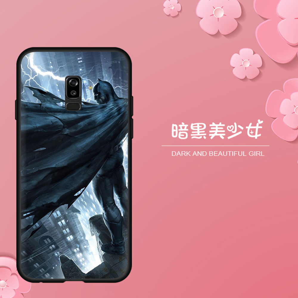 Ốp Điện Thoại Tpu Mềm Chống Rơi Hình Batman The Dark Knight Cho Samsung J7 Prime J7 Pro J730 J7 Core J7 J8 2018