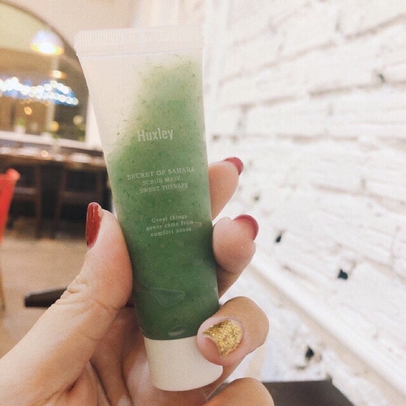 Mặt nạ tẩy da chết Huxley Scrub Mask Sweet Therapy minisize 30g/ fullsize 120g | BigBuy360 - bigbuy360.vn