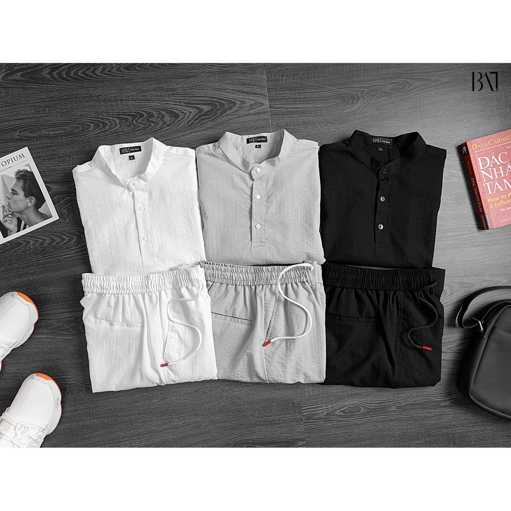 Áo đũi nam cộc tay chất mát dáng trẻ trung cao cấp