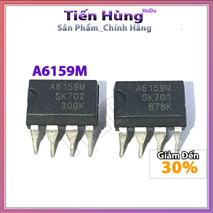 Combo 5 con A6159M A6159 STR A6159 DIP-7 ic nguồn mới chính hãng linh ...