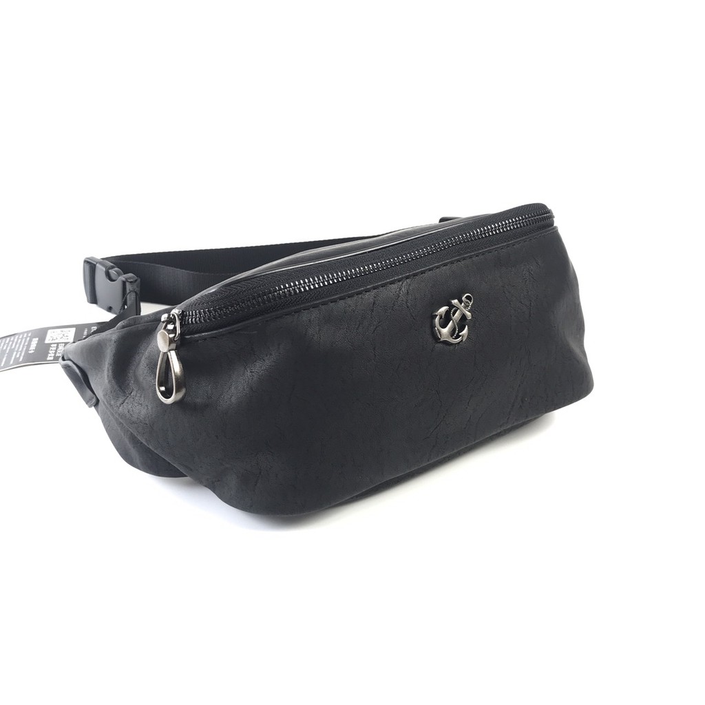 Túi Bao Tử Đeo Ngực Nam Màu Đen Da PU Mềm Mại Phong Cách Hàn Quốc Chất Lượng Cao Cấp Chính Hãng Bền Đẹp Chống Thấm Nước | BigBuy360 - bigbuy360.vn