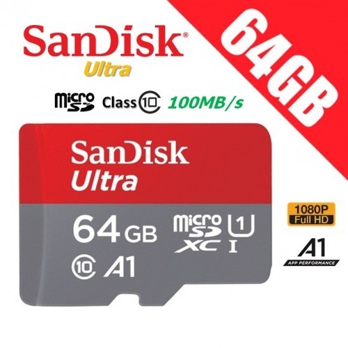 Thẻ nhớ Micro SDXC 64GB Ultra 100MB/s cho điện thoại, máy tính bảng, Camera | BigBuy360 - bigbuy360.vn