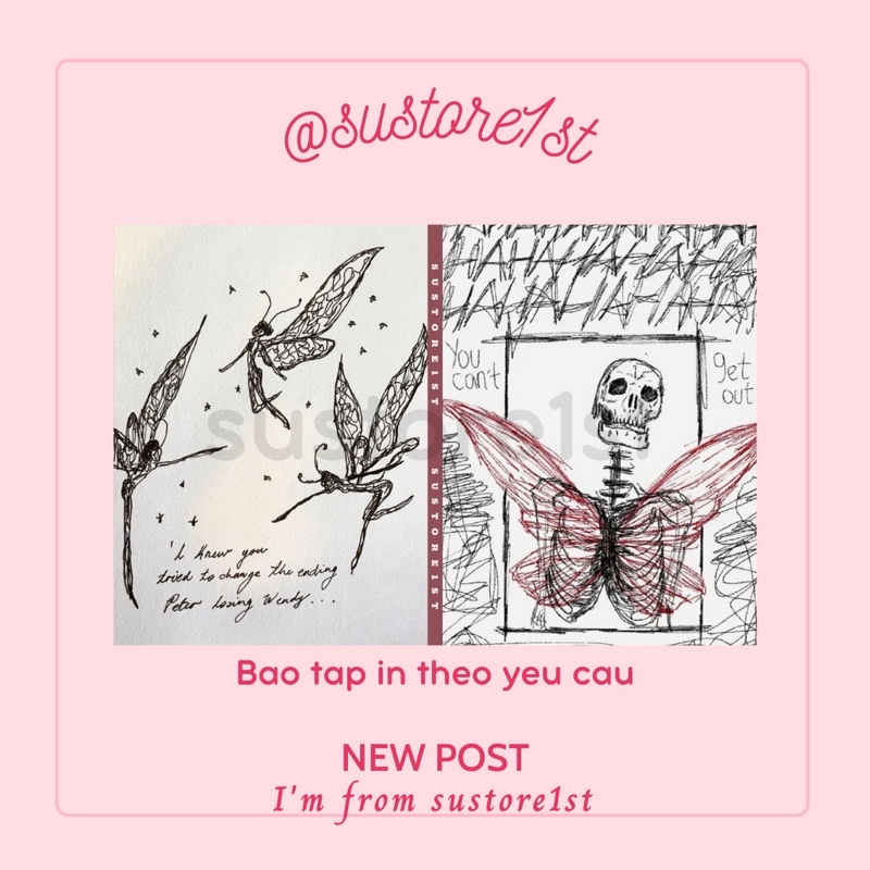 Bao tập in theo yêu cầu giấy nhám