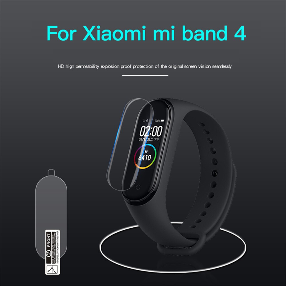 Bộ phim trần mềm Xiaomi Miband 4 Phim độ nét cao màng bảo vệ bề mặt nhẵn (một mảnh)