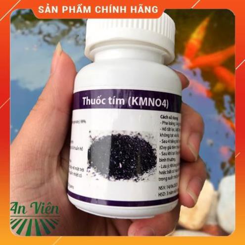 [CHĂM CÁ CHUYÊN NGHIỆP] Thuốc Tím KMnO4 giúp Khử khuẩn, sát trùng, hỗ trợ trị Nấm bệnh và Ký sinh trùng cho Cá cảnh