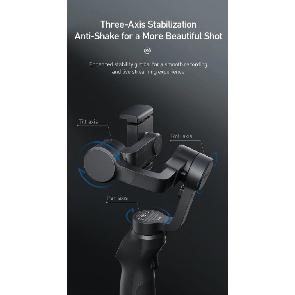 Gậy chống rung Gimbal Baseus Stabilizer - Tiện lợi đa năng