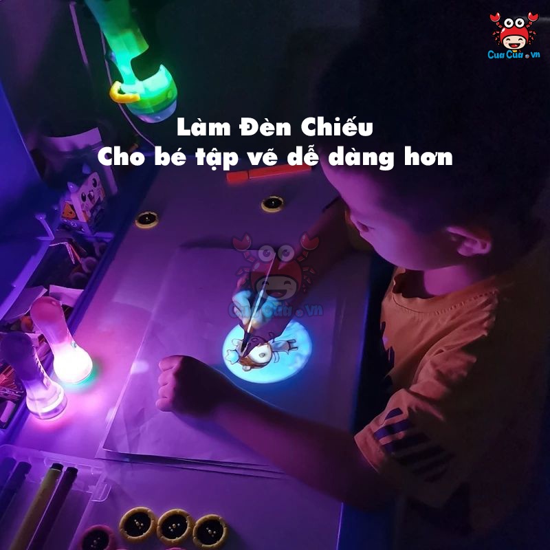 Đèn pin chiếu hình cho bé nhiều chủ đề, đèn pin đồ chơi thông minh phát triển trí tuệ học tập động vật xe cộ số chữ