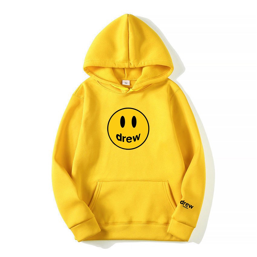 Áo Hoodie nam nữ hình in Drew chất lượng, chất nỉ bông dày dặn William - DS198