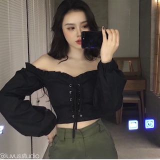 Hana Top ( Áo croptop đan dây )