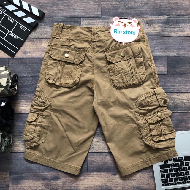 Quần sọt lính 6 túi cao cấp chất ngầu | BigBuy360 - bigbuy360.vn