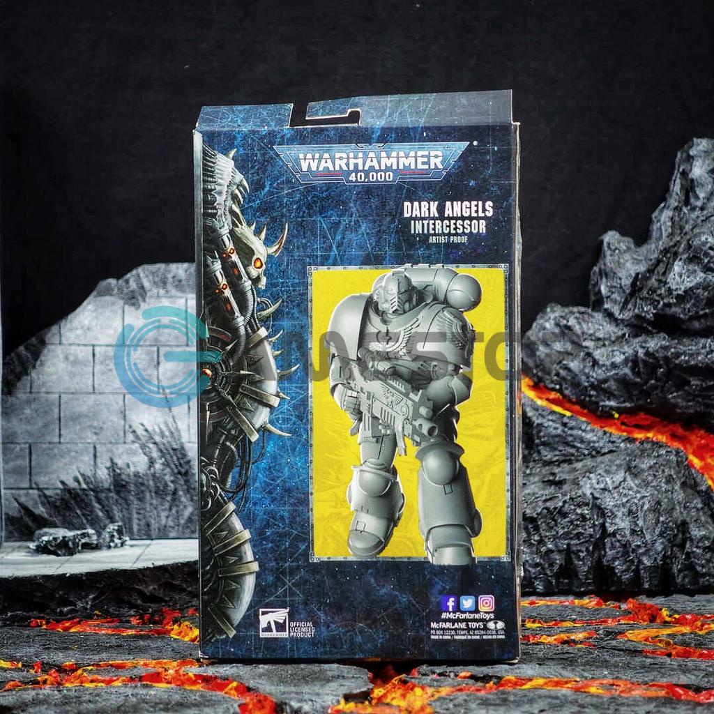 Mô hình Mcfarlane nhân vật Dark Angels Intercessor Artist Proof dòng Warhammer 40000 18cm WHMF13