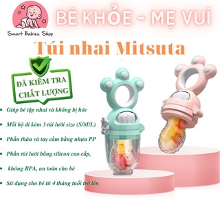 Túi nhai ăn dặm, túi tập nhai cho bé