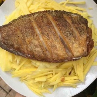 Khô cá sặc trứng 1 nắng - túi 500gr