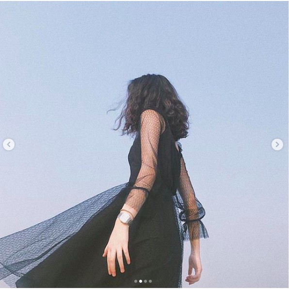 VÁY ĐI CHƠI CHẤM BI - LANA DRESS - VÁY TAY CHUN REN NHỆN ĐEN | BigBuy360 - bigbuy360.vn