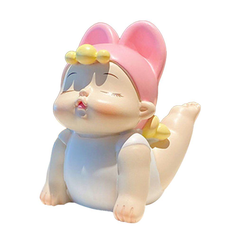 Mô Hình Chú Heo Tập Yoga Trang Trí Sân Vườn