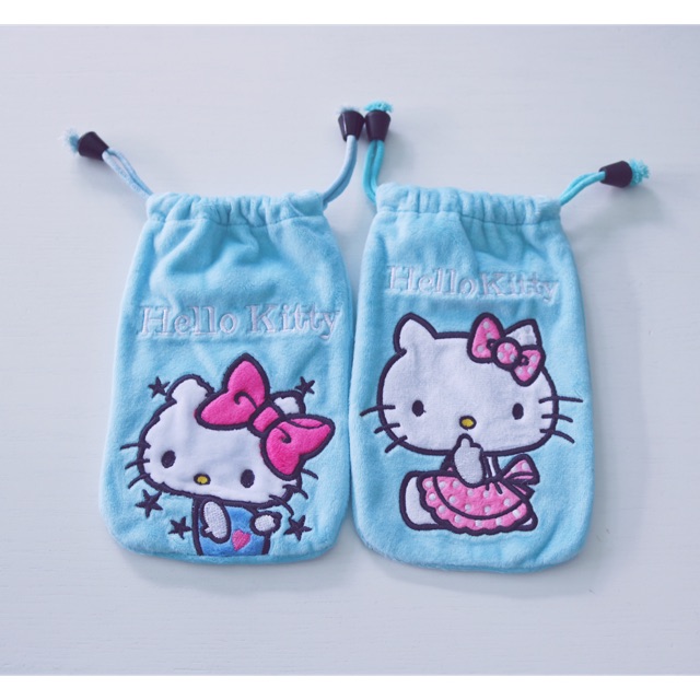 Túi rút điện thoại Hello Kitty