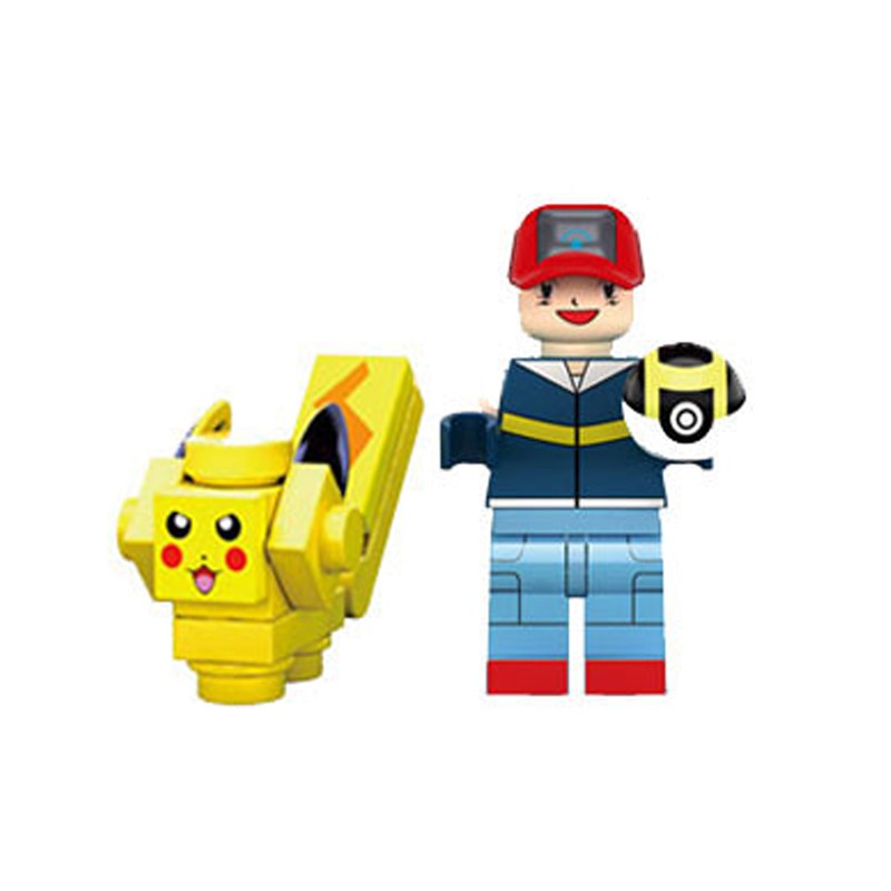 Set 8 Mô Hình Đồ Chơi Lego Nhân Vật Hoạt Hình Pokemon Sy620