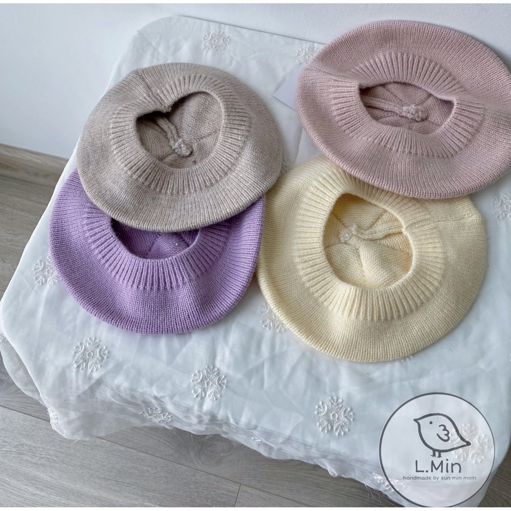 Nón beret cho bé