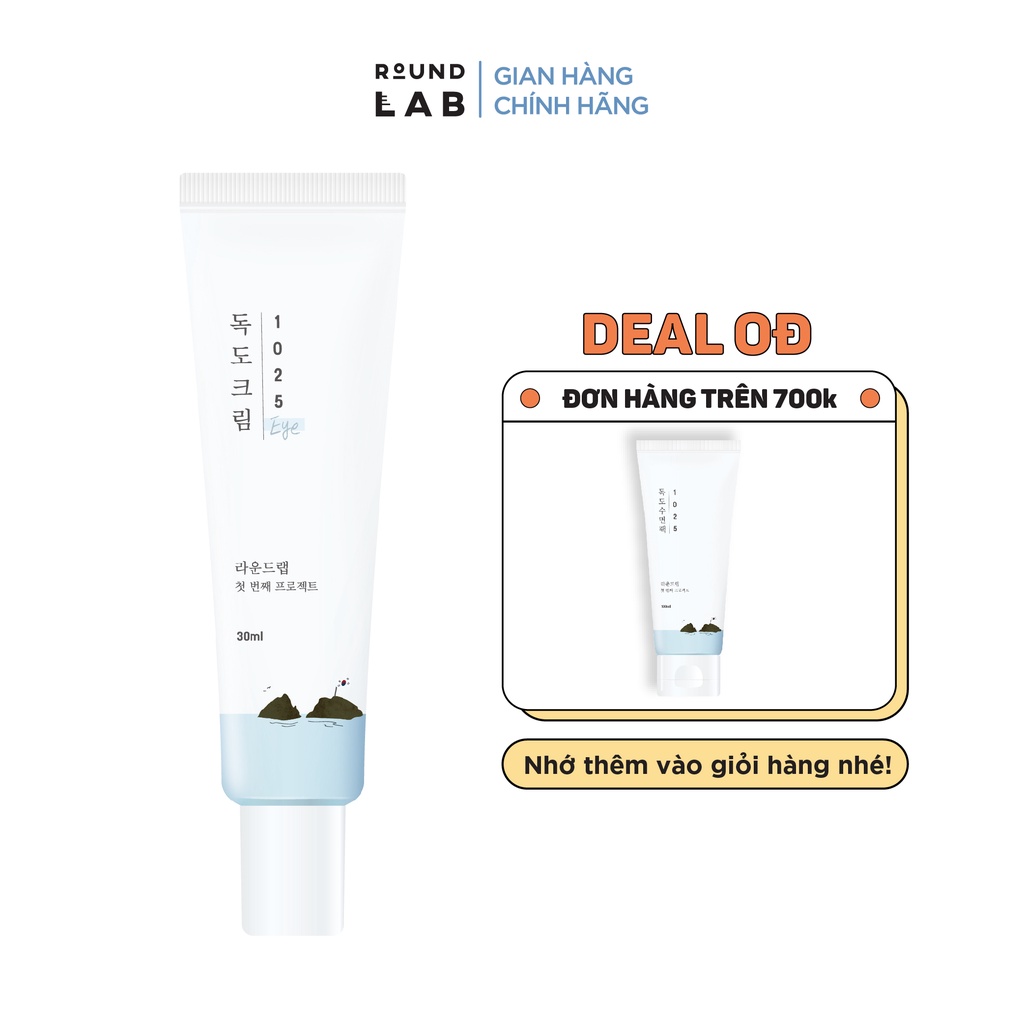 Kem mắt chống lão hóa Round Lab 1025 Dokdo Eye Cream 30ml
