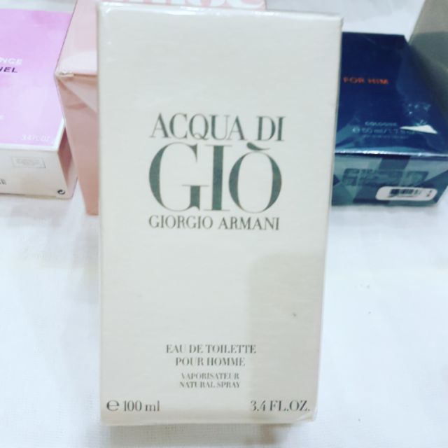 Nước hoa GIO for men hàng auth,vì ng nhà xách tay đem về ko có thuế nên giá bao mềm so với thị trường