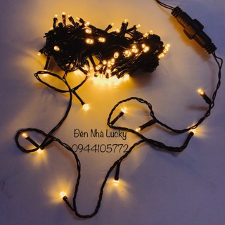 [Dây đen/ dây trong] Dây đèn led đũa 10m trang trí quấn cây, trang trí ban công, quán cafe ngoài trời lung linh cực kỳ