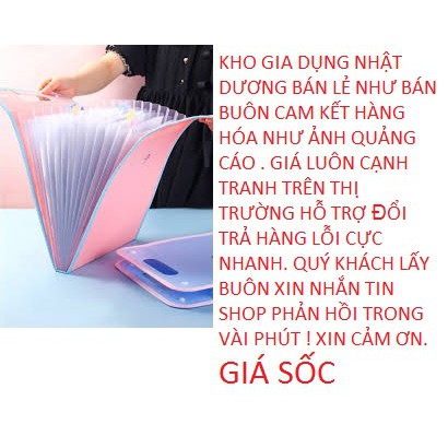 Cặp Nhựa Cao Cấp Nhiều Ngăn Đựng Hồ Sơ Tài Liệu, Chất Liệu Cao Cấp Sạch Sẽ Đơn Giản Sang Trọng