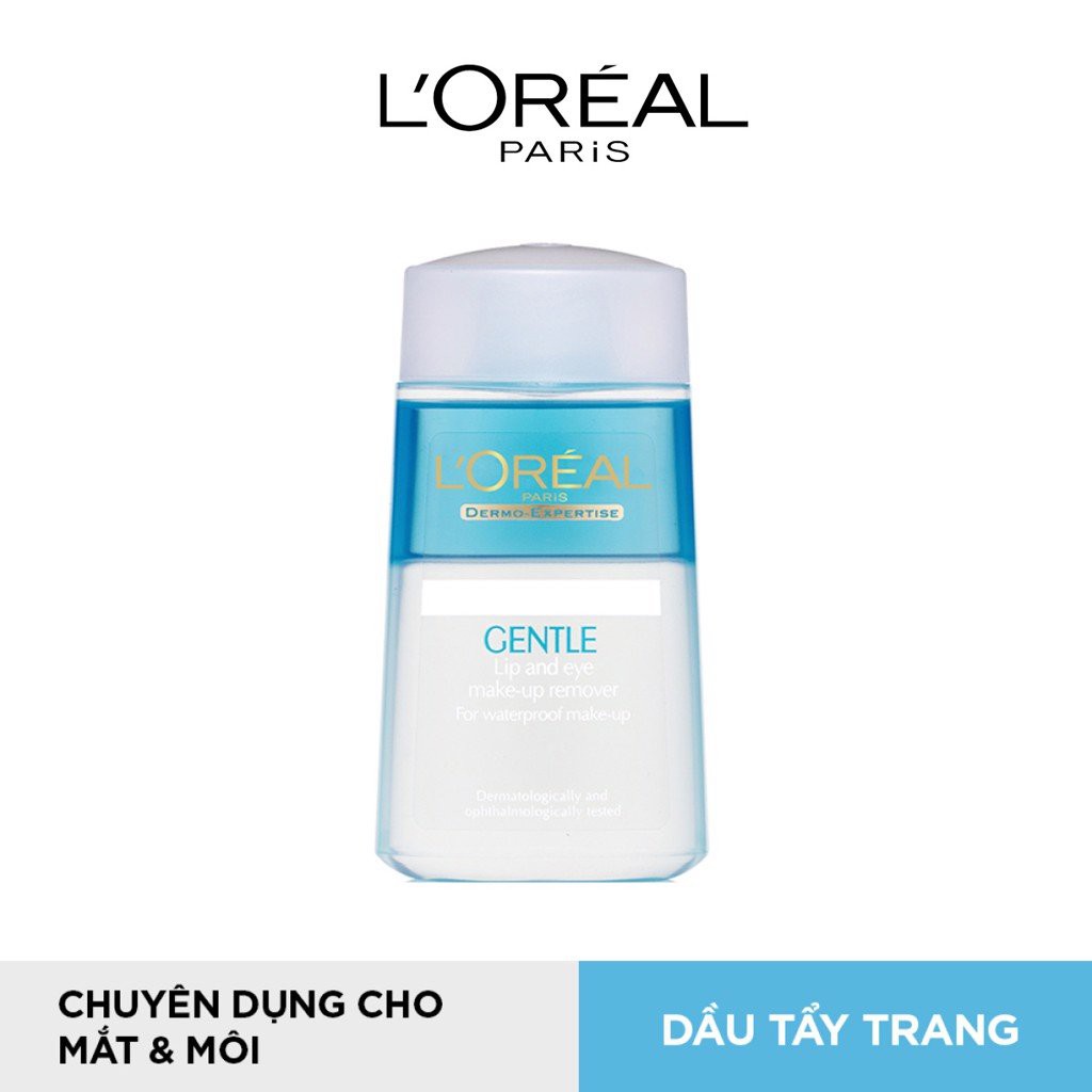 Nước Tẩy Trang Mắt Môi Loreal Dịu Nhẹ Cho Da 125ml