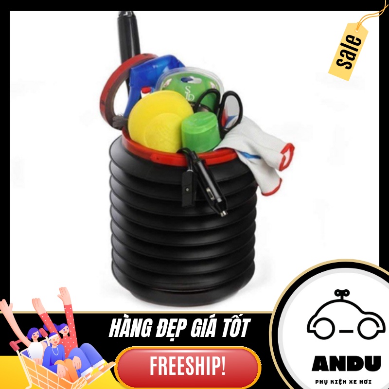 Thùng đựng đồ gấp gọn đa năng, Thùng gấp gọn cốp ô tô, không thấm nước,