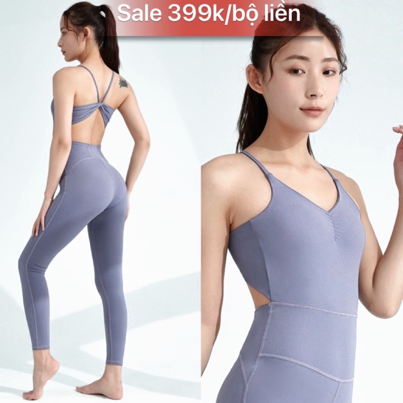 Bộ liền tập yoga , thể thao