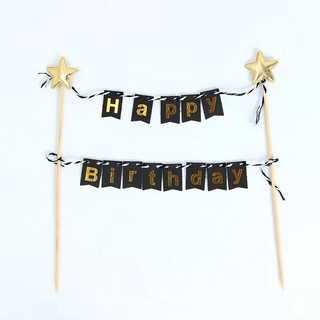 Que cắm Happy birthday