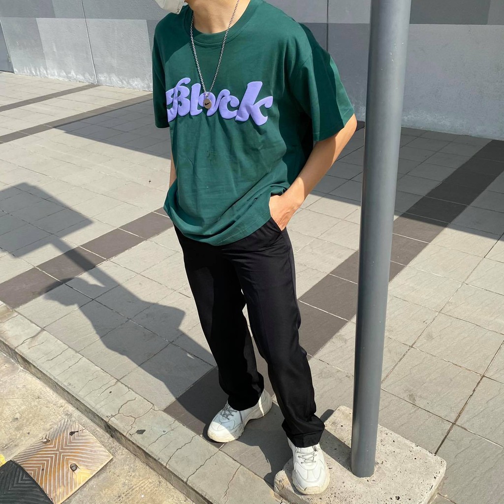 Áo thun BLVCK Lofi - 6 màu (Đen, trắng, xanh nhạt, xanh đậm, xanh xám, xanh lá) | BigBuy360 - bigbuy360.vn