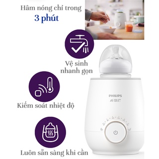 Philips Avent máy hâm sữa và thức ăn SCF358/00