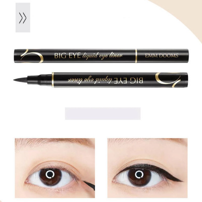 [Hàng mới về] Bút Kẻ Mắt Dạng Lỏng Màu Đen Lâu Trôi Chống Thấm Nước Không Nhòe | BigBuy360 - bigbuy360.vn