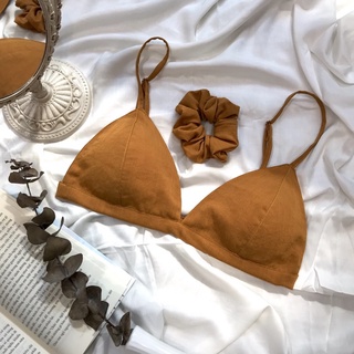 Áo bra Linen hàng thiết kế Handmade
