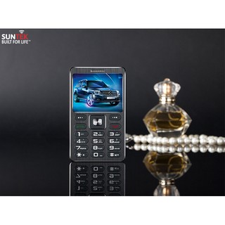 Điện thoại SUNTEK Satrend V6 Black kiêm tai nghe Bluetooth