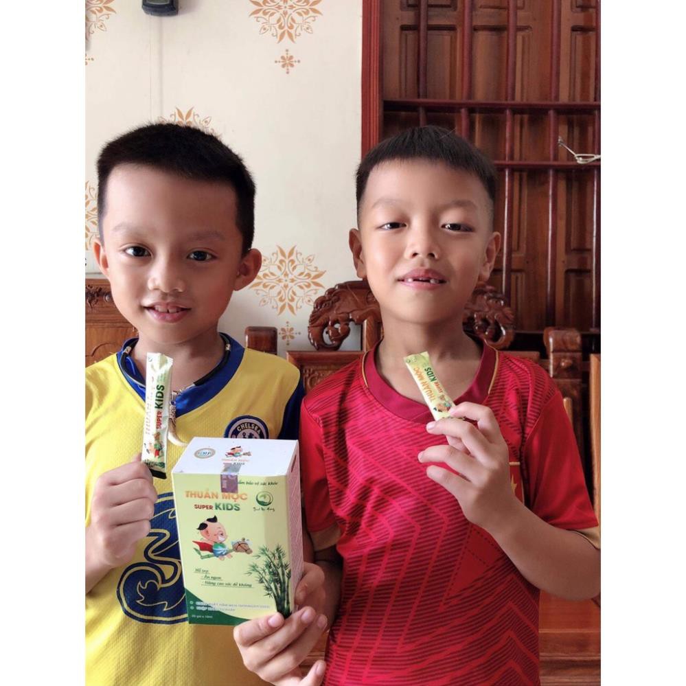 [Chính Hãng] Siro ăn ngon tăng sức đề kháng cho bé Thuần Mộc Super Kids Thanh Mộc Hương 200ml | Thế Giới Skin Care
