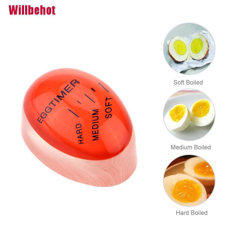 1 Đồng Hồ Đếm Ngược Thời Gian Nấu Trứng Thay Đổi Màu Sắc Tiện Dụng Cho Nhà Bếp