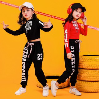 Bộ đồ nhảy hiphop cá tính thời trang cho trẻ em gái