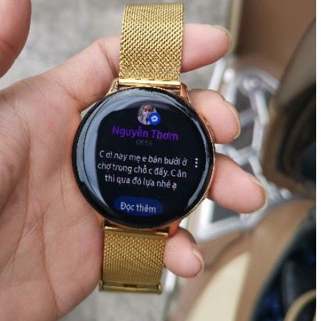 Dây Milanese Khóa Bấm Cho Smartwatch - Chốt Thông Minh 20MM 22MM