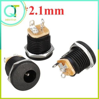 Jack Nguồn DC-022 5.5*2.1mm có ren ốc