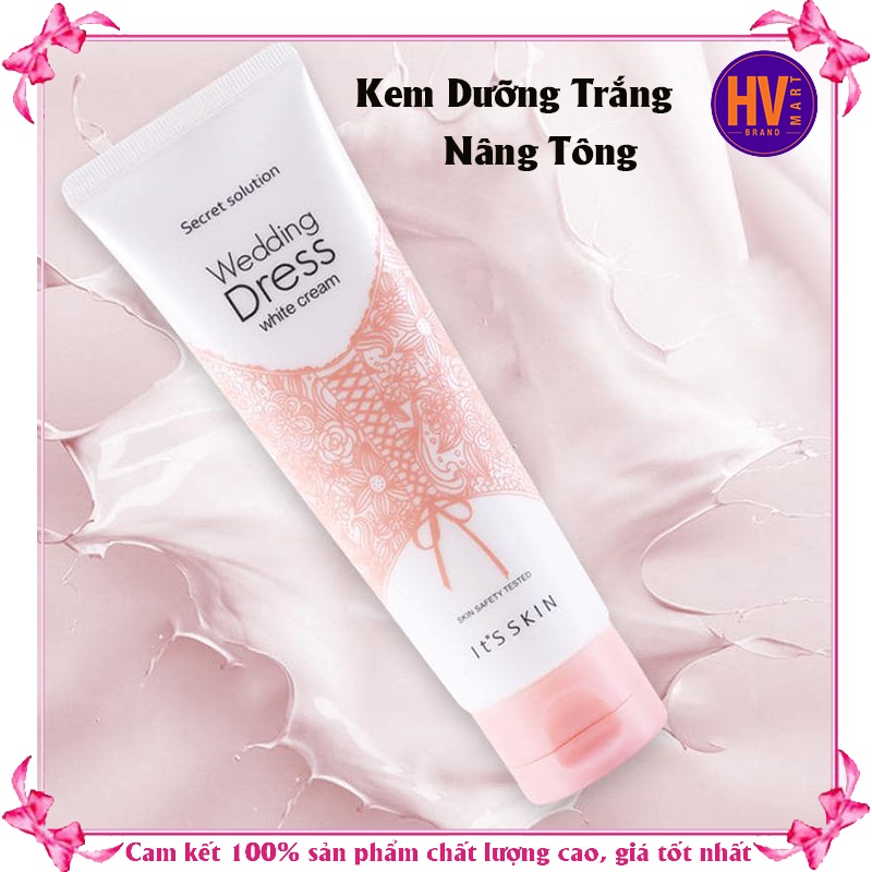 [Hàng Nội Địa] Kem Dưỡng Thể Trắng Da It's Skin Secret Solution Wedding Dress White Cream 100ml