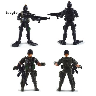 Set 6 Đồ Chơi Mô Hình Lính Quân Đội Cho Bé