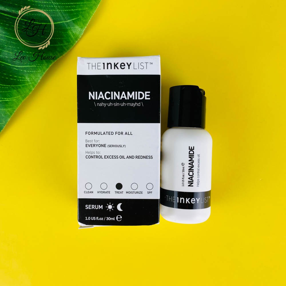 Tinh chất hỗ trợ ngừa mụn mờ thâm The Inkey List Niacinamide 30ml