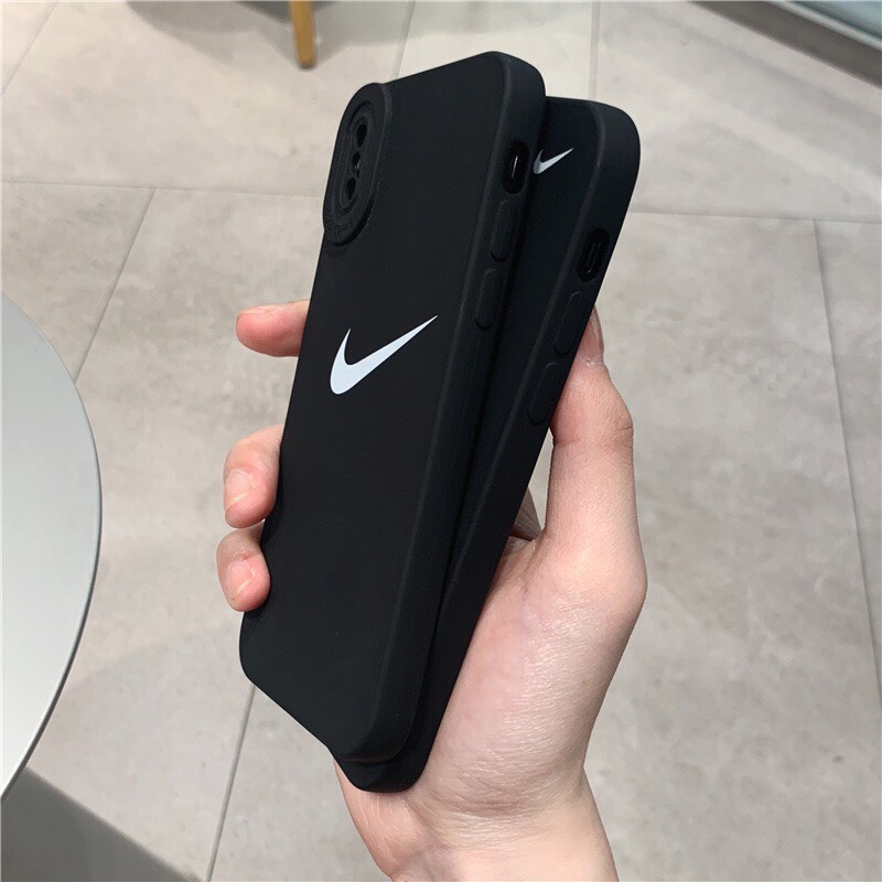 Ốp lưng iphone Pro Camera Thương Hiệu Nike Đen