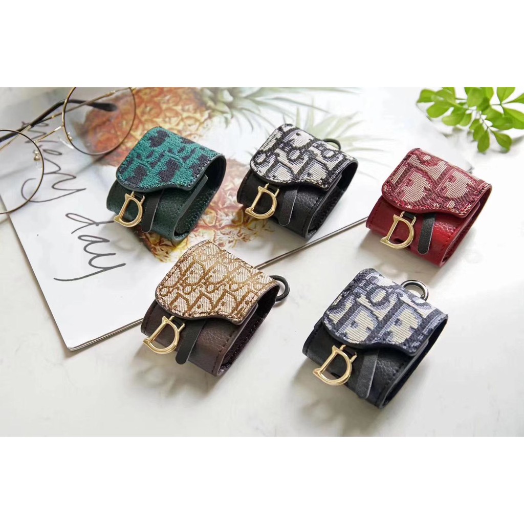 Vỏ da cho hộp đựng tai nghe airpod Apple | BigBuy360 - bigbuy360.vn